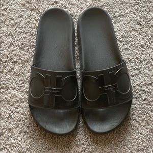 Men’s Ferragamo slides size 8.5